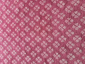 lot 20 image: Large Red w Tan Accents Area Rug