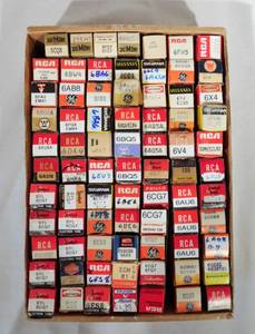 lot 46 image: Lot of 76 Vintage Vacuum Tubes