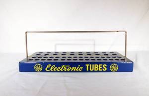 lot 32 image: Vintage General Electric Tubes Holder