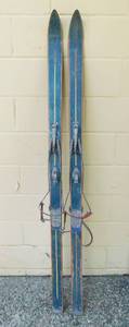 lot 6 image: Vintage Ski Flete Model B Skis