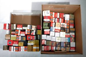 lot 42 image: Lot of 81 Vintage Vacuum Tubes