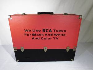 lot 36 image: Vintage RCA Service Repairmans Case