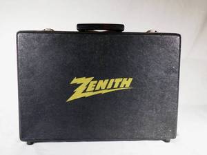 lot 39 image: Vintage Zenith Service Repairmans Case