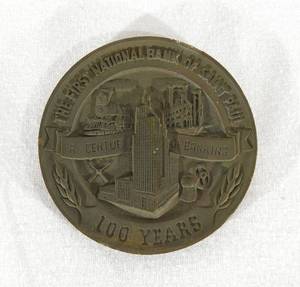 lot 27 image: The First National Bank of Saint Paul 100 Years 1853-1953 Medallion
