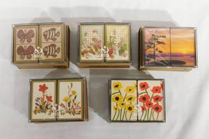 lot 58 image: Lot of 5 Vintage Brown and Bigelow Sealed Playing Card Sets