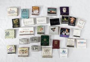 lot 151 image: Lot of 31 Vintage Matchbooks Including Hunts Tomato Sauce Skoal and more
