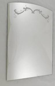 lot 159 image: Vintage Etched Mirror