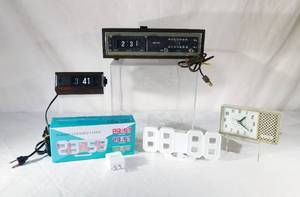 lot 153 image: Lot of Vintage and New Alarm Clocks including Copal and Triumph and GE Mel-O-Tone