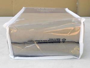 lot 128 image: New Cannon Khaki Color Full Size Bedskirt