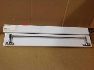 lot 50 image: Schon Contemporary 24 in. Towel Bar in Polished Chrome in good condition