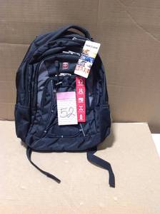 lot 52 image: Black and Grey Bungee Backpack  by SWISSGEARWISSGEAR in good condition