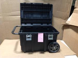 lot 70 image: 26 in. Connect Rolling Tool Box  Black in good condition