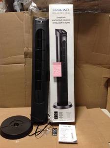 lot 73 image: 40 in. Tower Fan in good condition