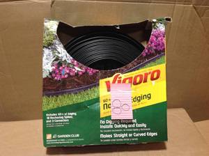 lot 80 image: Vigoro 60 ft. No-Dig Landscape Edging Kit in good condition