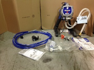lot 107 image: Graco Magnum X5 Airless Paint Sprayer in working conditions