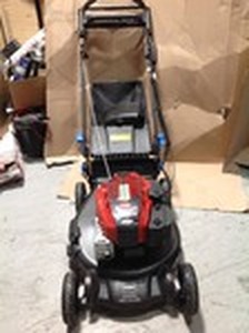 lot 1 image: Toro 21 in. Super Recycler Personal Pace SmartStow 190cc Briggs Engine with Electric Start with FLEX Handle in like new conditions