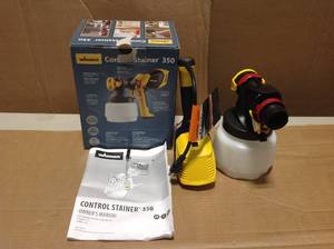 lot 6 image: Control Stainer 350 HVLP Handheld Sprayer