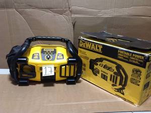 lot 17 image: DEWALT 2800 Peak Amp Jump Starter 1000-Watt Power Inverter with Digital Compressor