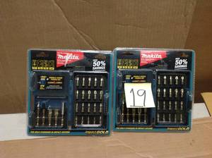 lot 19 image: Makita Impact Gold Steel Driver Bit Set (26-Piece)
