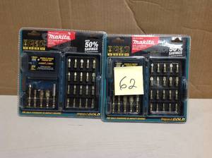 lot 62 image: Makita Impact Gold Steel Driver Bit Set (26-Piece)