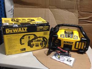 lot 17 image: DEWALT 2800 Peak Amp Jump Starter 1000-Watt Power Inverter with Digital Compressor