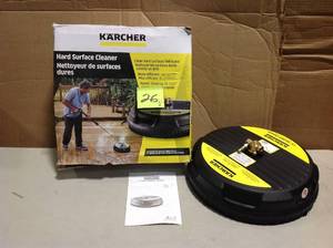 lot 26 image: Karcher 15 in. 3200 PSI Surface Cleaner for Gas Pressure Washers Max