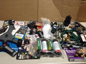 lot 43 image: BIG MIX LOT OF MISC. TOOLS & ETC.