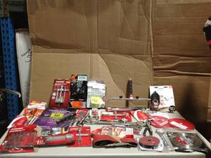 lot 46 image: BIG MIX LOT OF TOOLS & MISC.