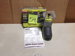 lot 54 image: 18-Volt ONE Cordless Fixed Base Trim Router (Tool Only)