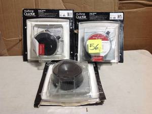lot 56 image: NuTone 60 CFM Bath Fan Upgrade Kit