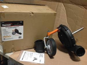 lot 67 image: 170 MPH 520 CFM Blower Attachment for Powermate Wheeled String Trimmer Mower