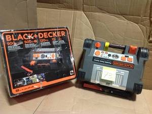 lot 73 image: BLACKDECKER 500-Watt Portable Power Station