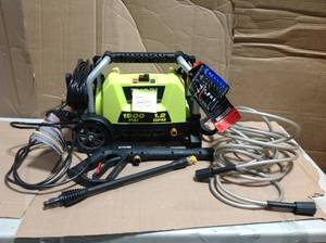 lot 80 image: RYOBI 1900 PSI 1.2 GPM Cold Water Wheeled Electric Pressure Washer