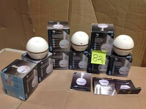 lot 82 image: Air Innovations Ultrasonic Cool Mist Personal Humidifier LED Mood Light  Travel Size  For Small Rooms Up To 150 sq. ft. White