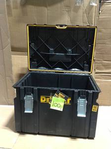 lot 100 image: DEWALT TOOL CASE