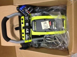lot 105 image: RYOBI 2,300 PSI 1.2 GPM High Performance Electric Pressure Washer IN GOOD CONDITIONS