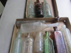 lot 86 image: Antique Bottles