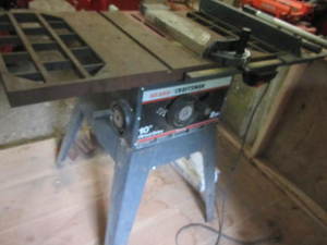 lot 5 image: Craftsman Table Saw