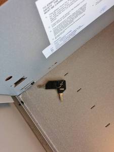 MSRP $1300 Each Super Nova Quality&nbspTeknion 3 Drawer Filing Cabinet&nbsp - Locking With Key - Excellent Condition