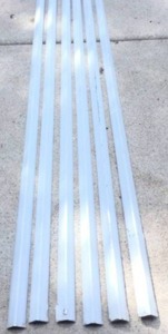 lot 20 image: 1 x 1 x 72 304 Stainless steel 90 degree