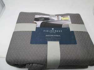 King Fieldcrest Matelasse coverlet...