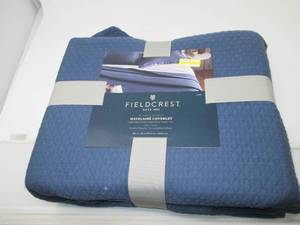 King Fieldcrest Matelasse coverlet...