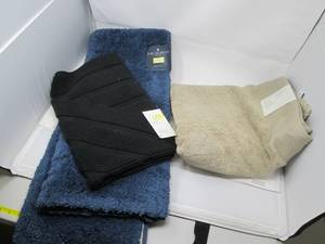 Bath mat runner and towel...