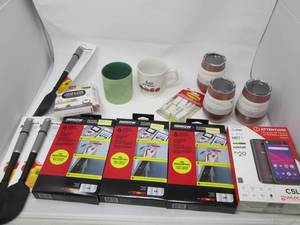 Assorted household products...