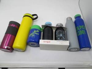 Lot of beverage bottles...