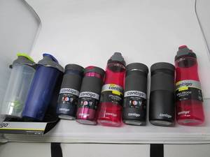 Lot of beverage bottles...