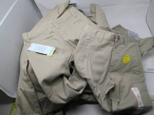 21 Tan pants, assorted sizes...