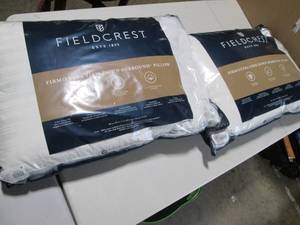 2 New pillows, Fieldcrest down surr...
