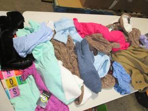 Lot of new clothes...