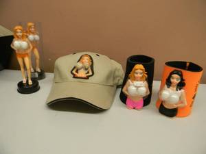 lot 33 image: THE ORIGINAL BOBBLE BABES COLLECTION - VALUED AT OVER $250.00 - AWESOME - SEE PICTURES